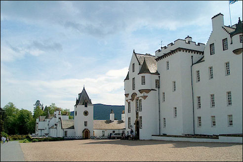 Blair Castle in Blair Atholl