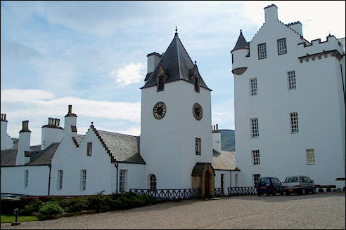 Blair Castle in Blair Atholl