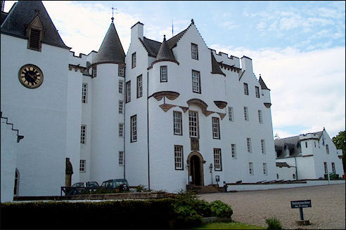Blair Castle in Blair Atholl
