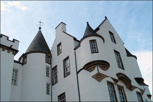 Blair Castle in Blair Atholl