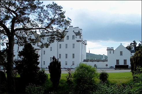 Blair Castle in Blair Atholl