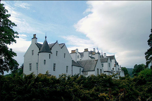 Blair Castle in Blair Atholl