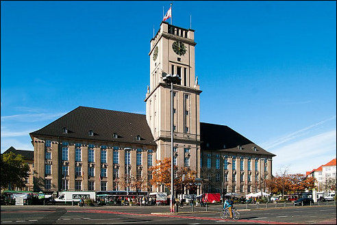 Rathaus Schöneberg in Berlijn