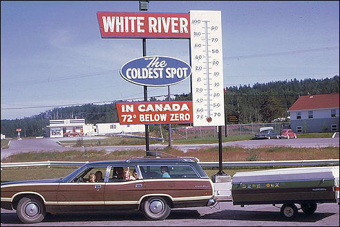 White River, de koudste plek in Canada