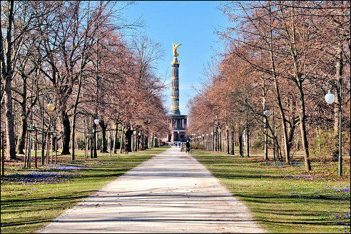 Tiergarten in Berlijn