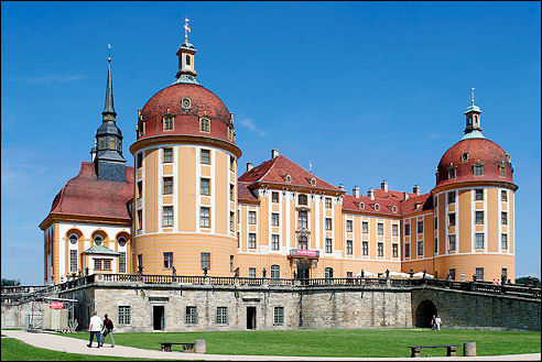 Moritzburg in Saksen