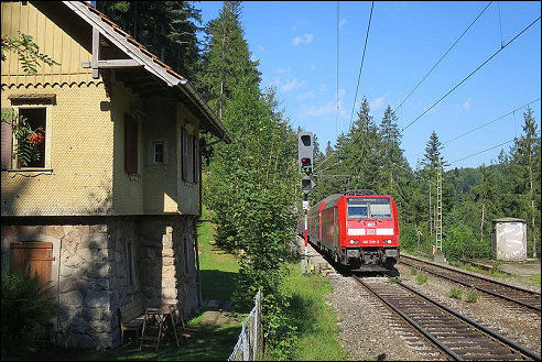 Schwarzwaldbahn in Baden