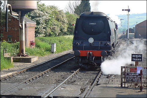 Stoomtrein in Wadebridge