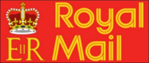 Logo Royal Mail van 1974 tot 1989