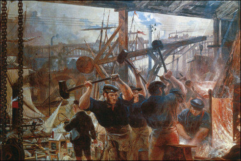 William Bell Scott: Iron and Coal (ijzer en kolen)