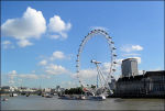 London Eye aan de Theems