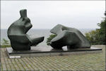 Liggende figuur Henry Moore