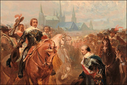 Frederik Hendrik bij Maastricht in 1632