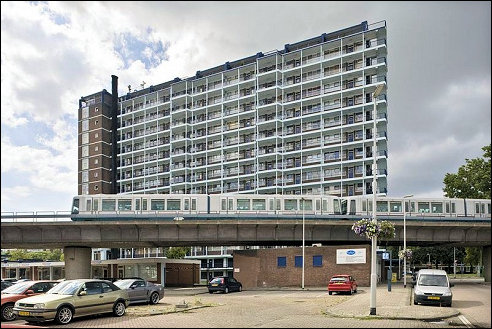 Zuidpleinflat in Rotterdam