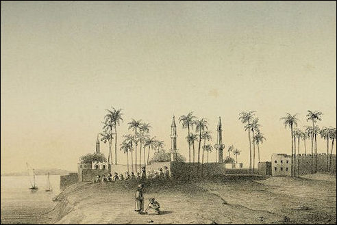 Conrad bij de landengte Suez