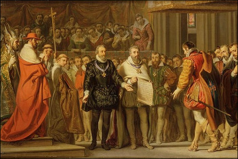 ondertekening van de Vrede van Vervins