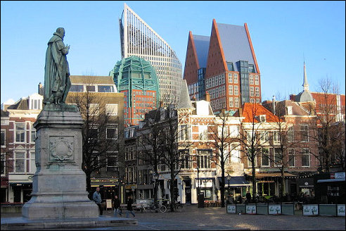 Plein in Den Haag