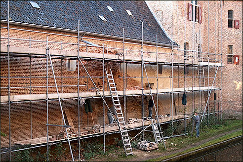 Restauratie Huis Bergh in 2003