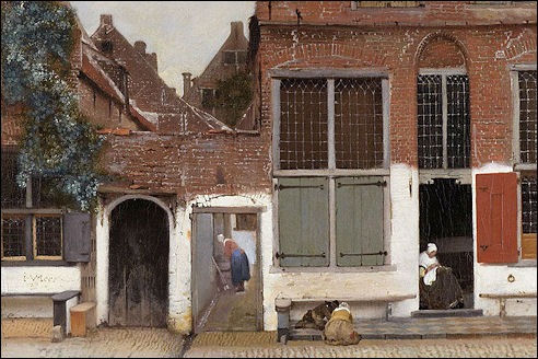 Het straatje van Vermeer
