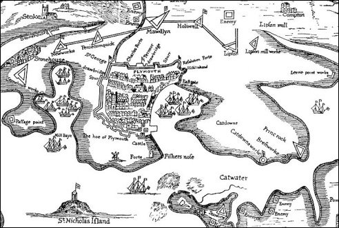 Zeeslag bij Plymouth