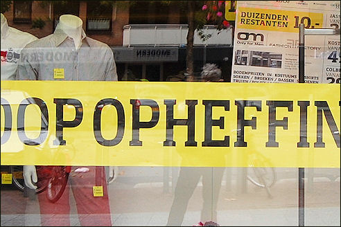 Opheffing winkel