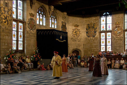 Pacificatiezaal van het stadhuis van Gent