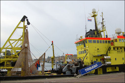 De haven van Scheveningen