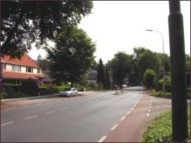 naar het westen vanaf de Biesdelselaan (h3848)