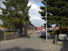 gezien vanaf de Dr. Schaepmanstraat (h3751)