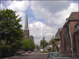 vanaf de overweg naar het noorden (h2267)