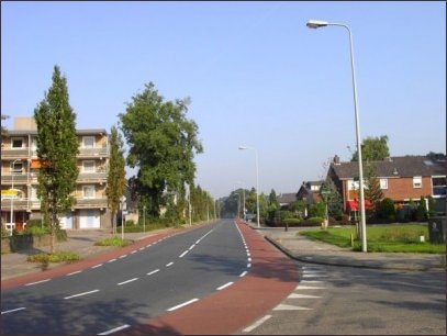 de blik naar het noorden vanaf de Reigerstraat (h4410)