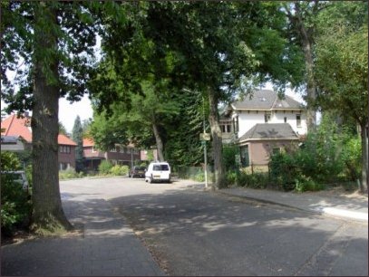 de uitmonding op de Schonenbergsingel (h3924)