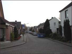de Nieuwstraat naar het zuiden gezien (h4509)