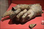 Bronzen hand
