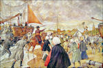 Willem I in Scheveningen